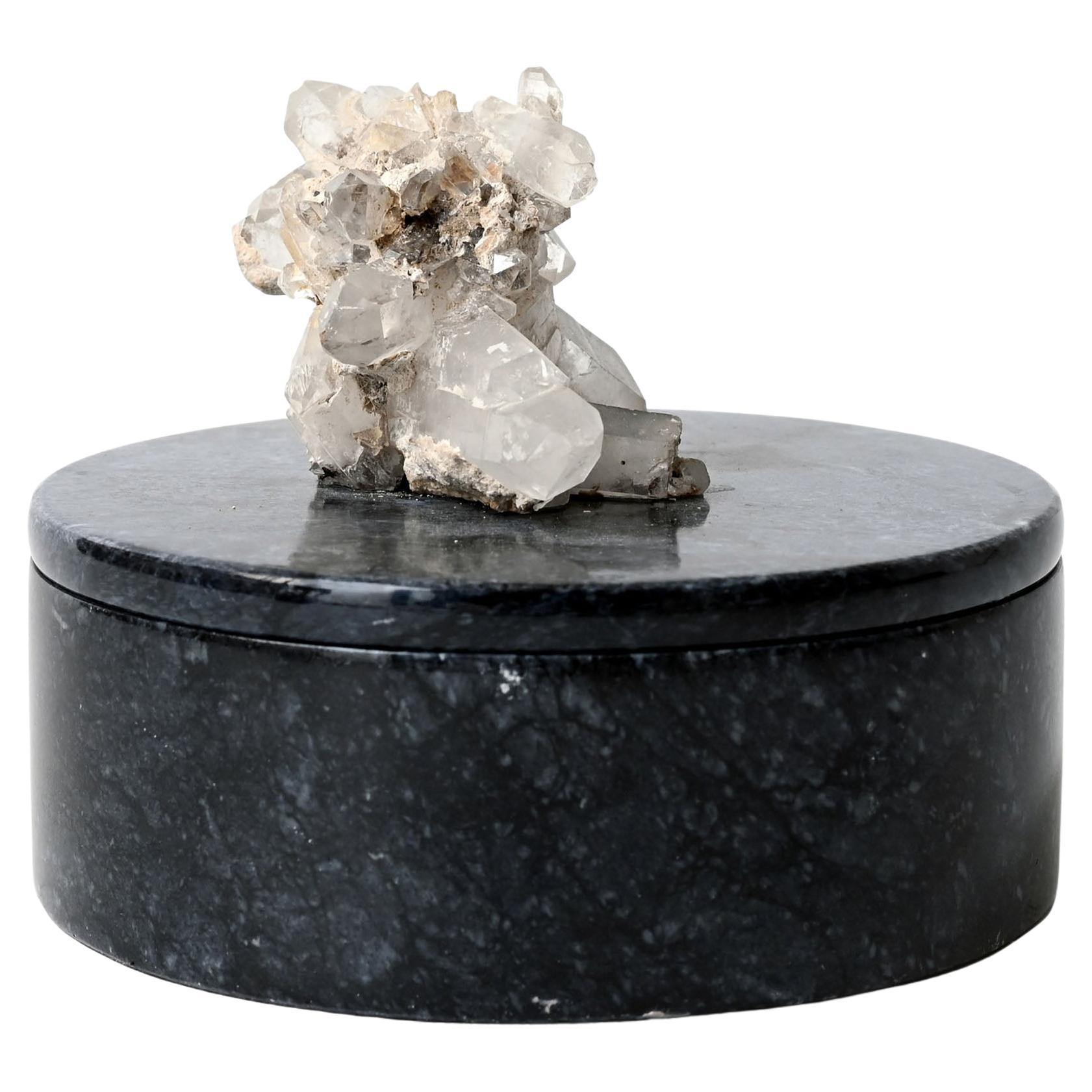 21st Century Box Crystal Quartz and Marble For Sale at 1stDibs