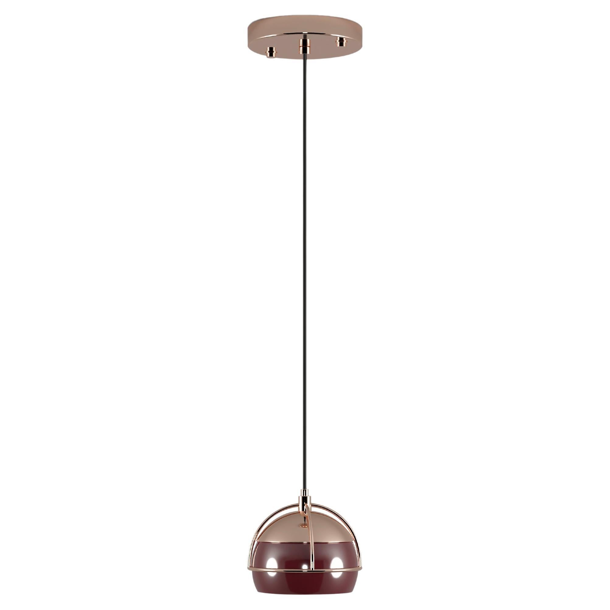 Lampada a sospensione Black Widow in ottone del 21° secolo