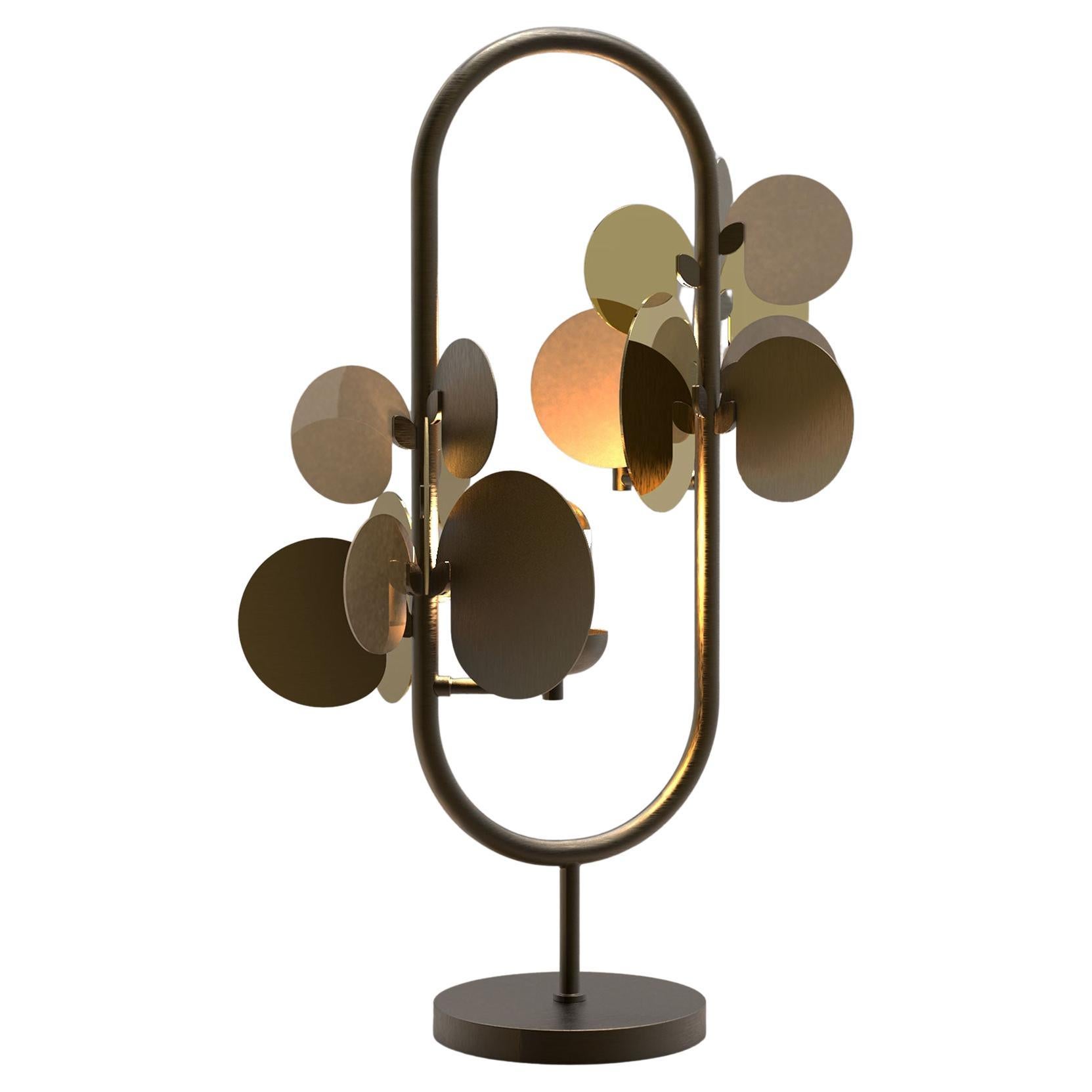 21st Century Brass Hera Table Lamp For Sale