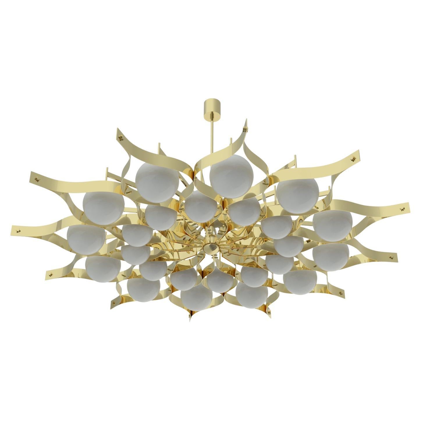 21st Century Pavone Large Pendant Lamp, phase cut, Gio Ponti, 2019, Italy, CE