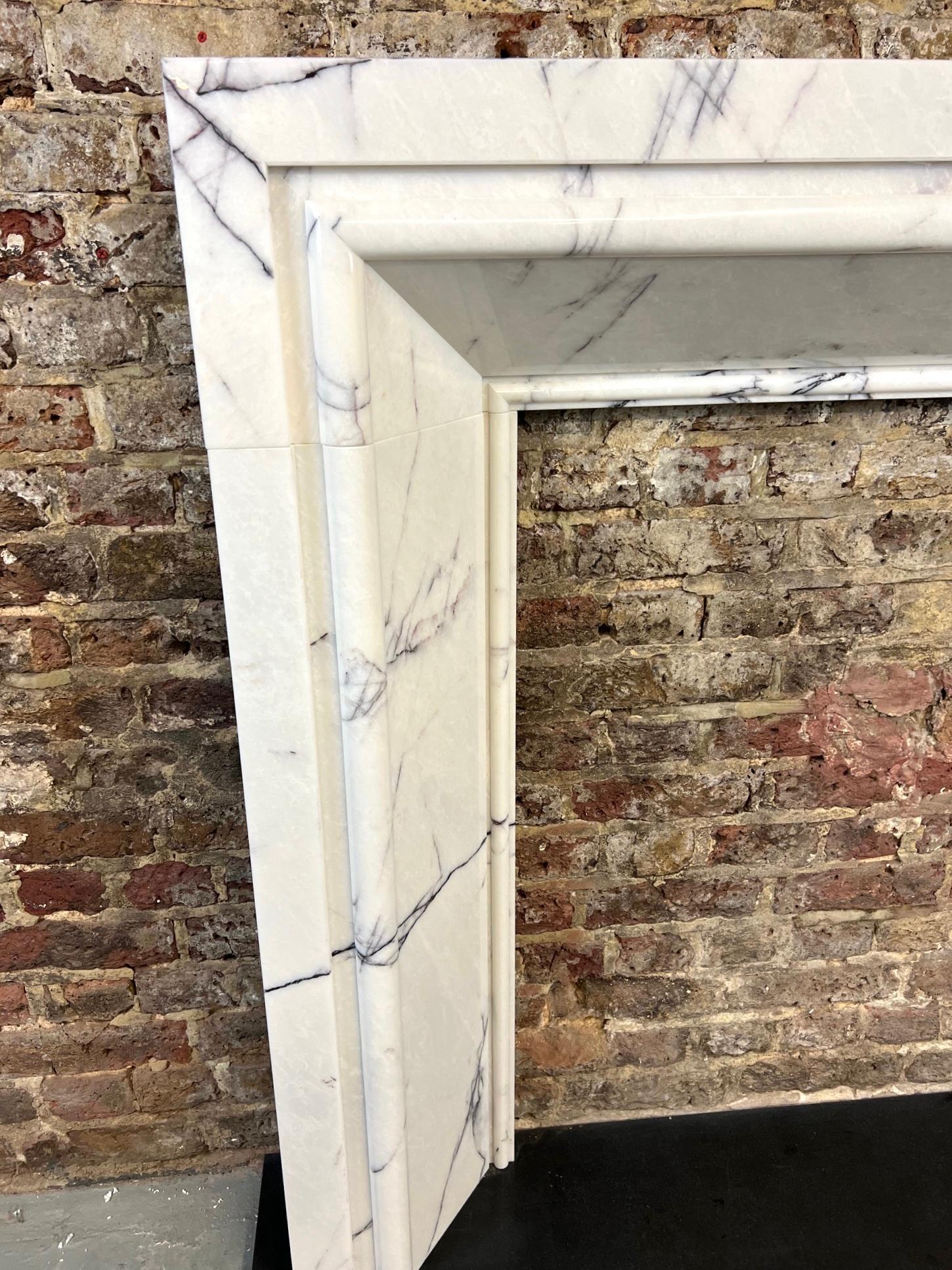 Georgian 21st Century Breccia Marble Fireplace Surround
