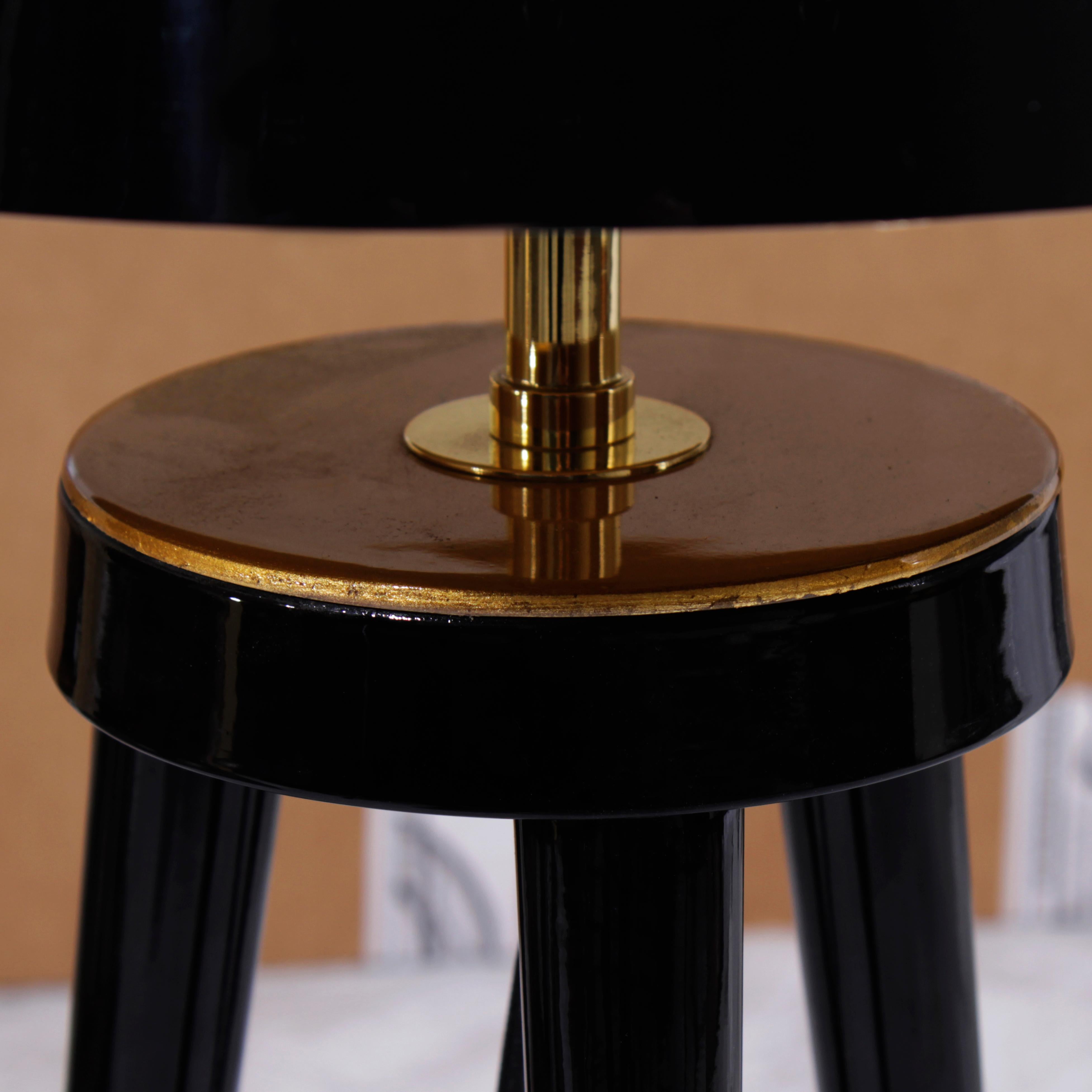 Brera-Tischlampe aus Holzfaserglas von Creativemary, 21. Jahrhundert im Angebot 1