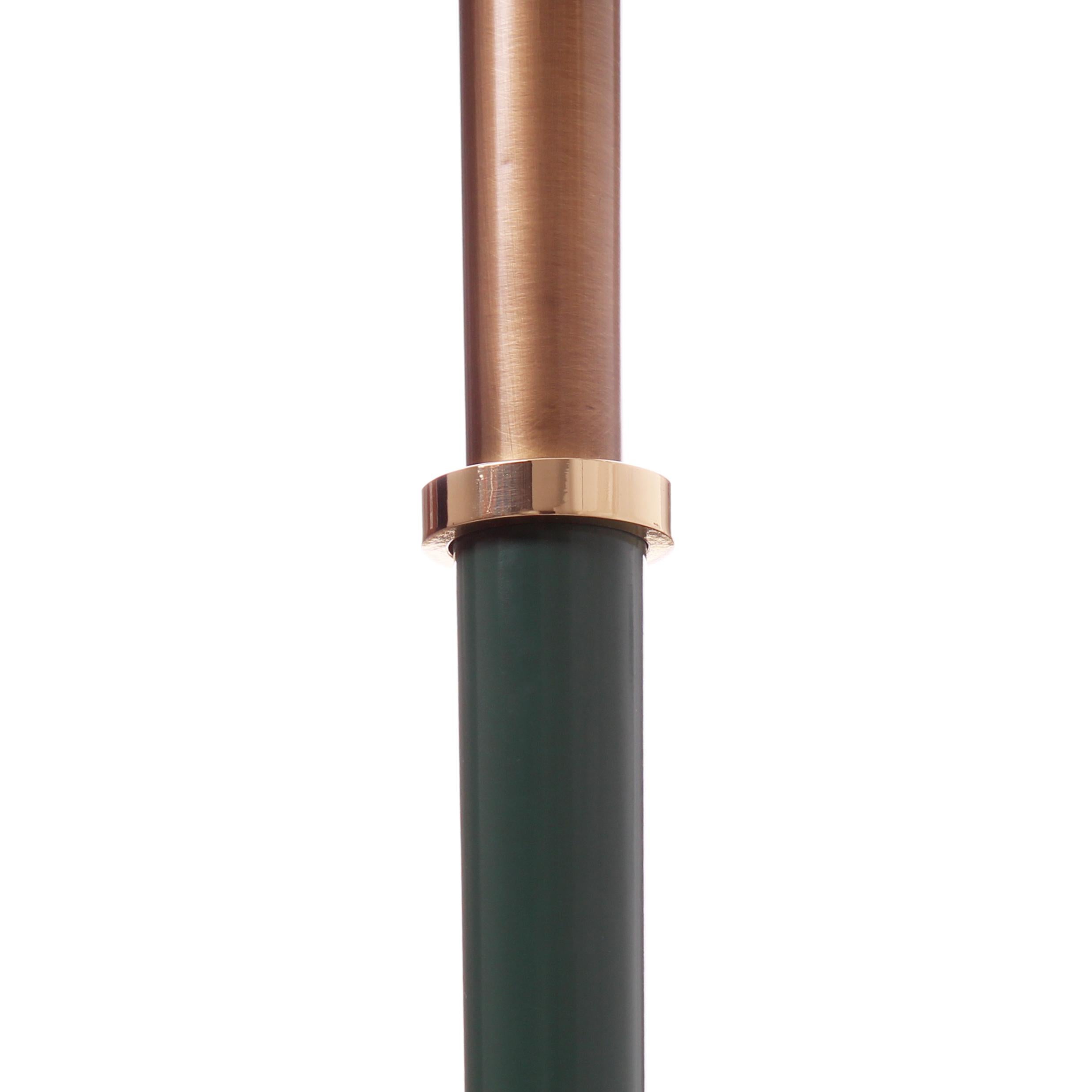 21st Century Brompton Floor Lamp Brass Estremoz Marble by Creativemary For Sale 4