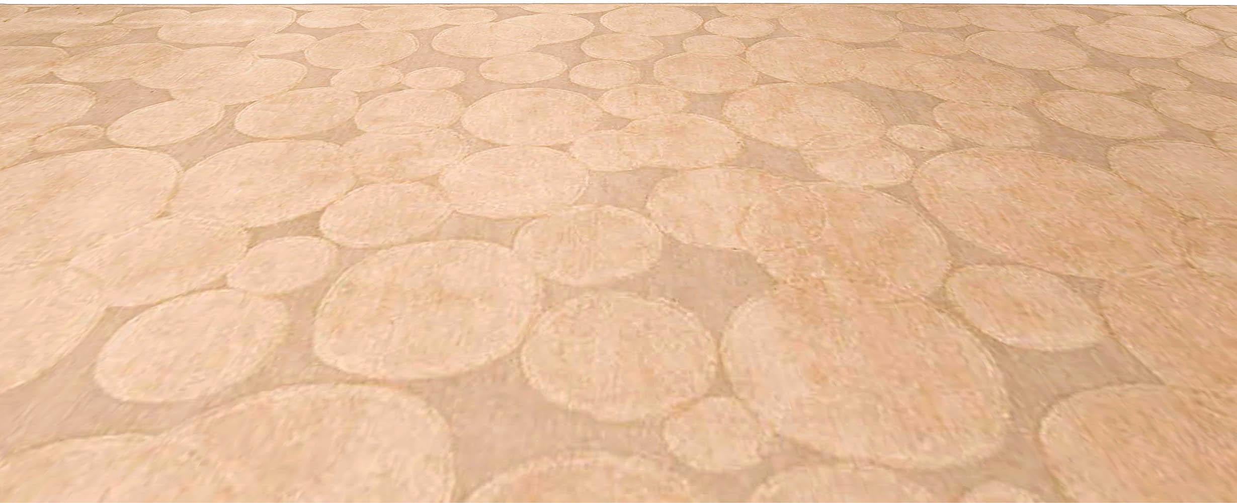 Moderno Tappeto Doris Leslie Blau Collection con design moderno a bolle di Alan Wanzanberg in vendita
