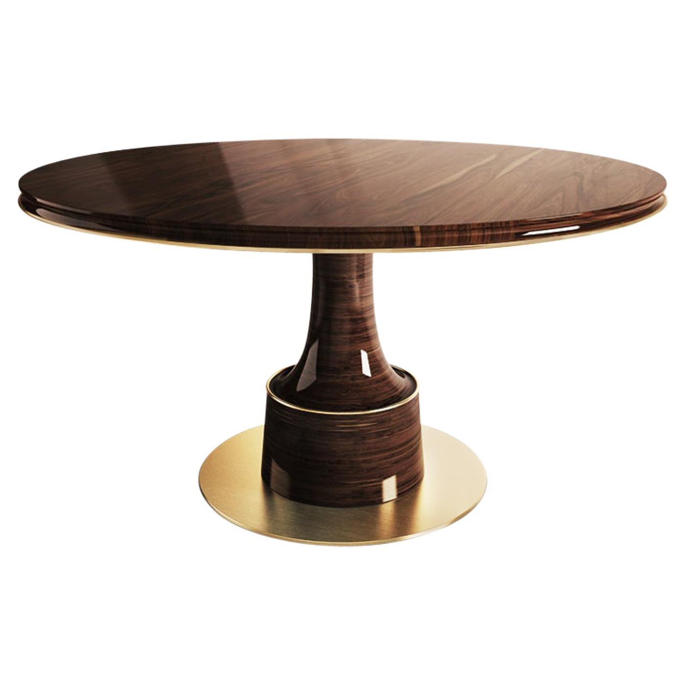 21st Century Henry Dining Table Walnut Wood For Sale at 1stDibs