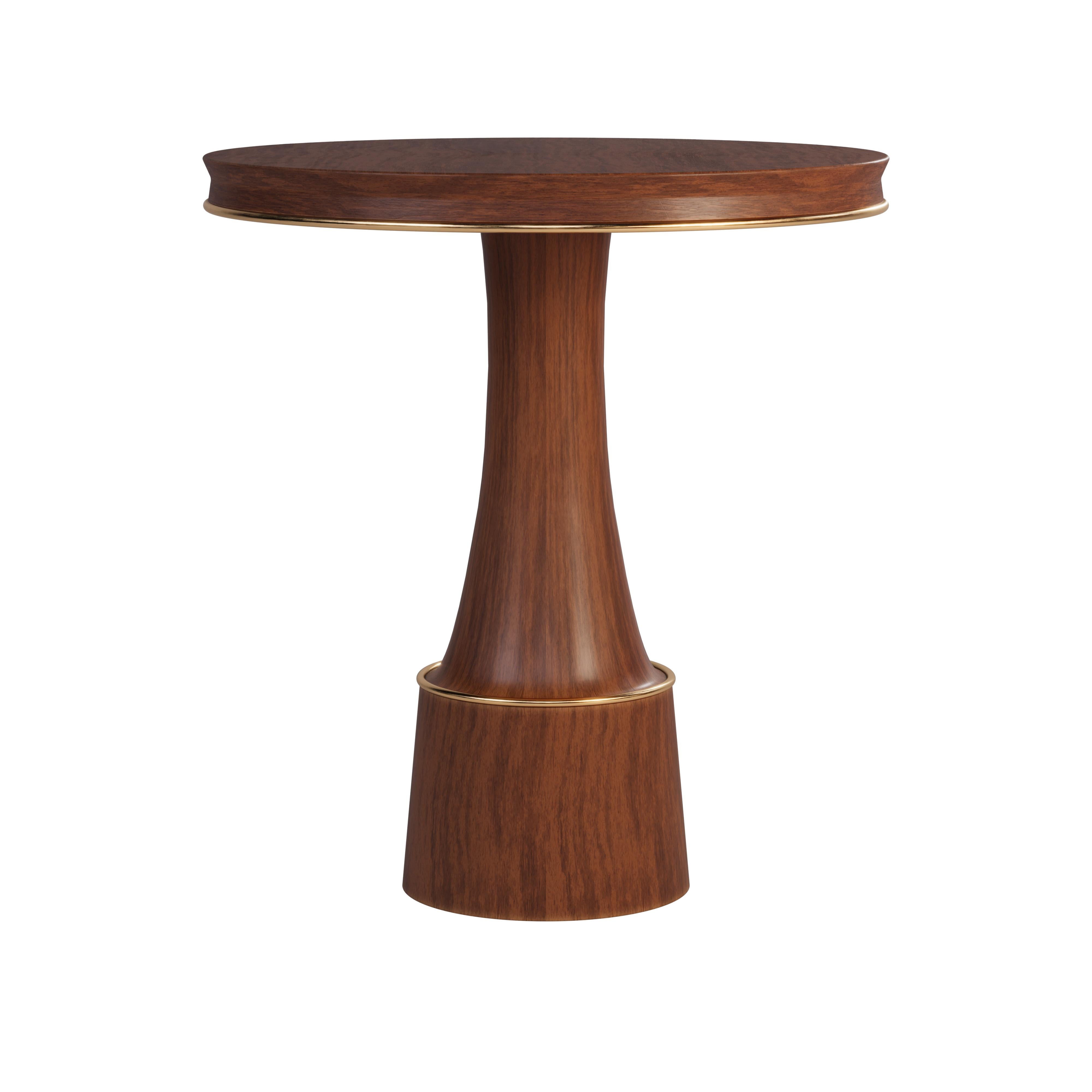 Portuguese 21st Century Buck II Dining Table Walnut Wood For Sale