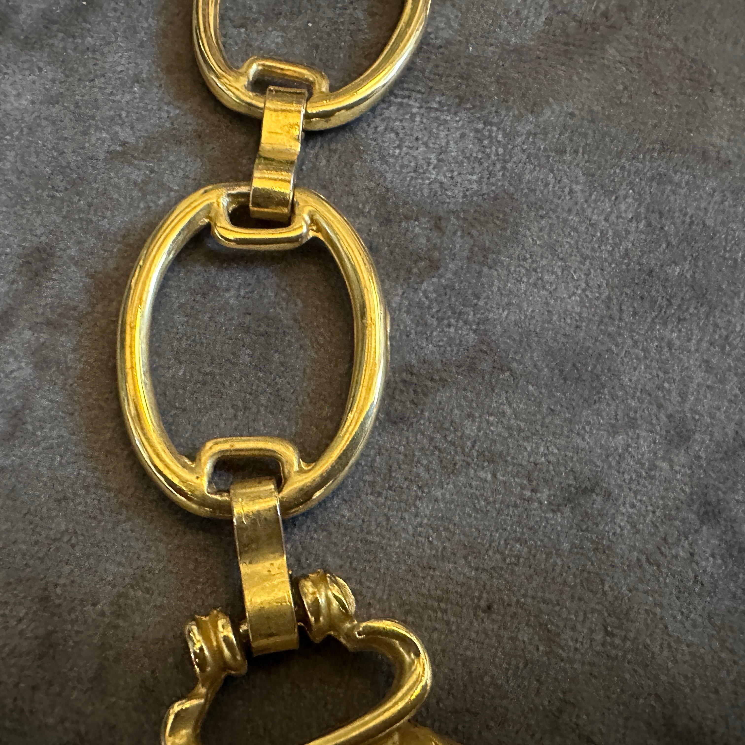 Collana in ottone e Monet del 21° secolo in stile Bulgari in vendita 2