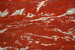 Centro de Mesa Redondo de Mármol Policromado "COMMESSO" Siglo XXI de A. Natalini