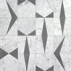 21st Century by A.Mendini "ACCUMINATO" Italian Modular Marble Floor and Coating