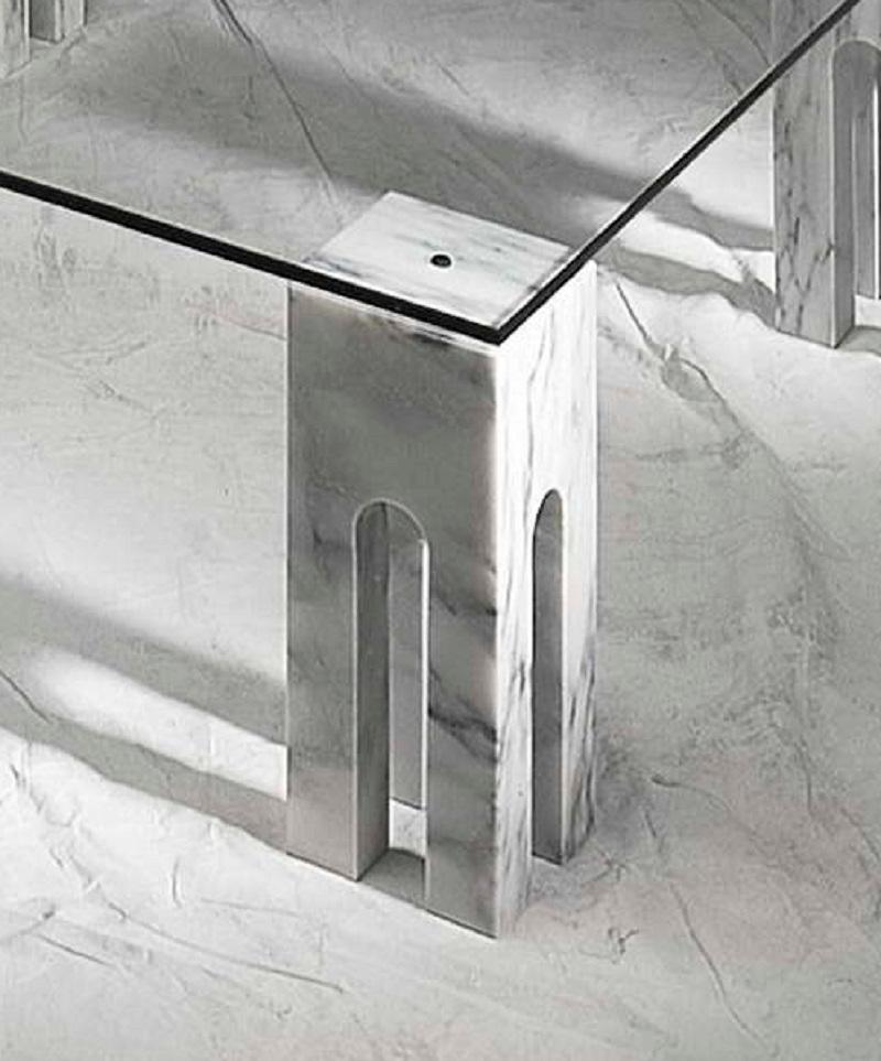 Moderne 21e siècle par Arch. Table basse carrée 