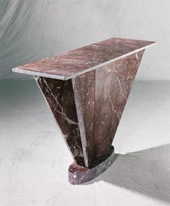 21st Century by Arch. Mario Bellini "TRACCIA" Marble Table Consolle