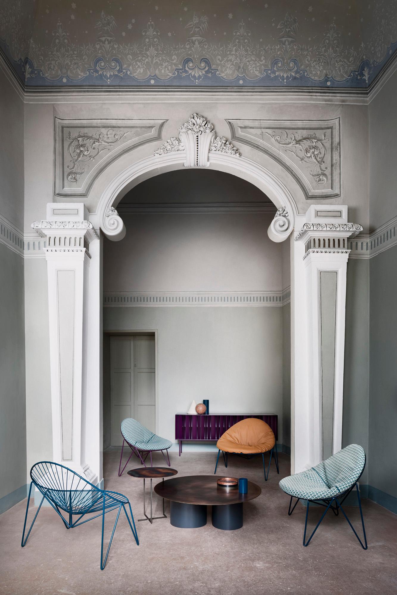 Italian 21st Century by Bartoli Design Lounge Chair Ergonomic Artisan Indoor-Outdoor For Sale