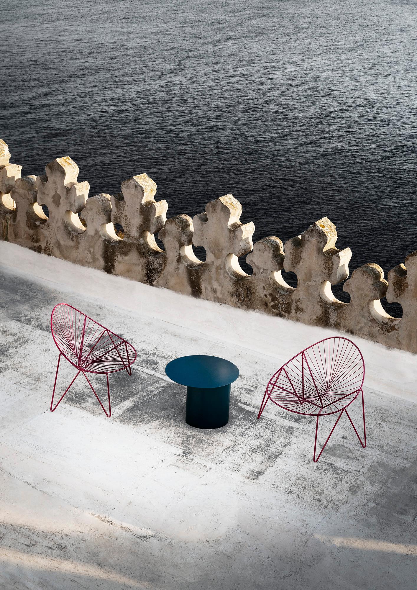 21st Century by Bartoli Design Lounge Chair Ergonomic Artisan Indoor-Outdoor In New Condition For Sale In Lecce, IT