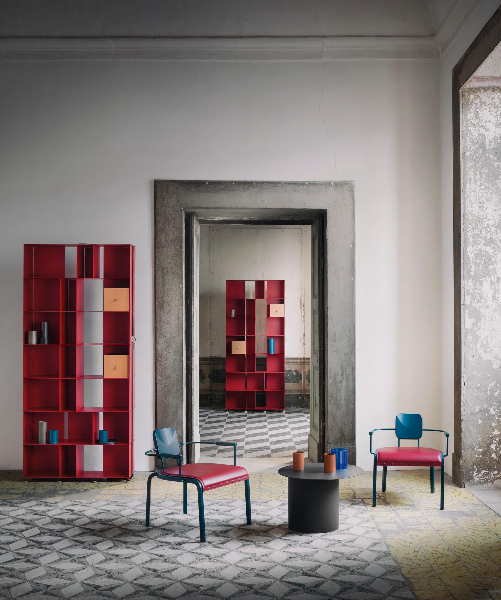 Table basse en acier du 21ème siècle par Ce Studio, finition artisanale sur mesure Neuf - En vente à Lecce, IT
