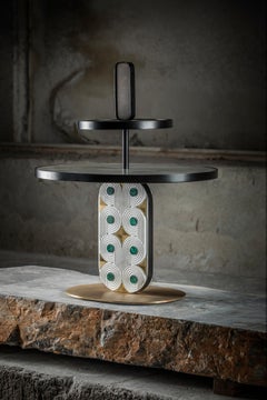 LITHEA / Calafato coffeee table by Elena Salmistraro Coffee Table Marble White