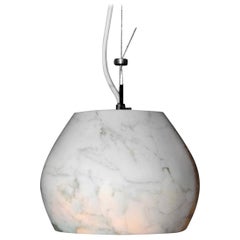 21st Century by Feix & Merlin Charlotte Marble Pendant Lamp Light Calacatta