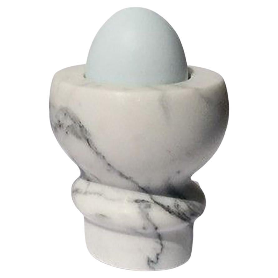 Coupe à œuf WENTWORTH en marbre du 21e siècle par Feix & Merlin