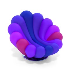 21st Century Anemone Armchair Multicolor Elasticated Giancarlo Zema Giovannetti