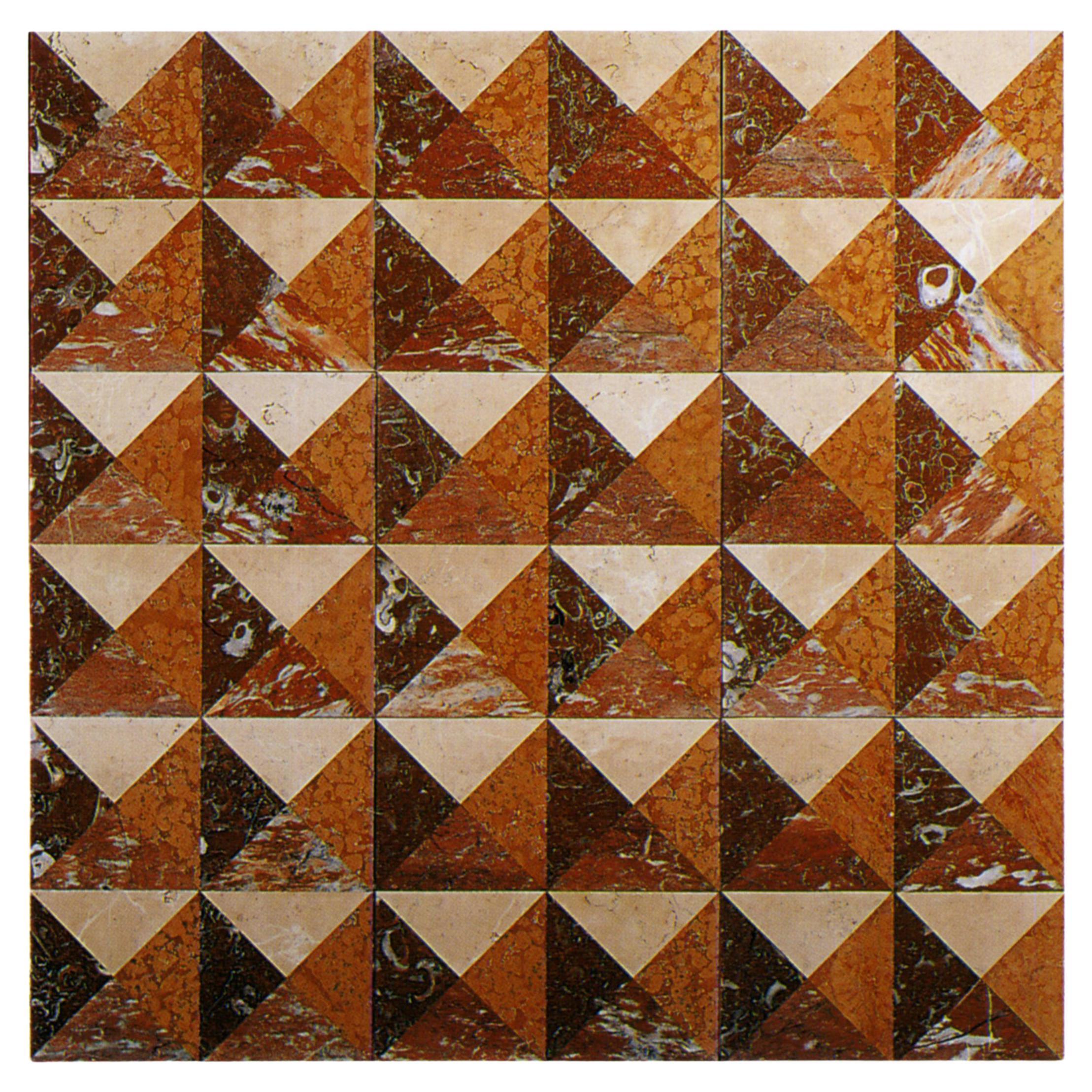 21e siècle par L.Scacchetti Italian Polichrome Modular Marbre Floor and Coating