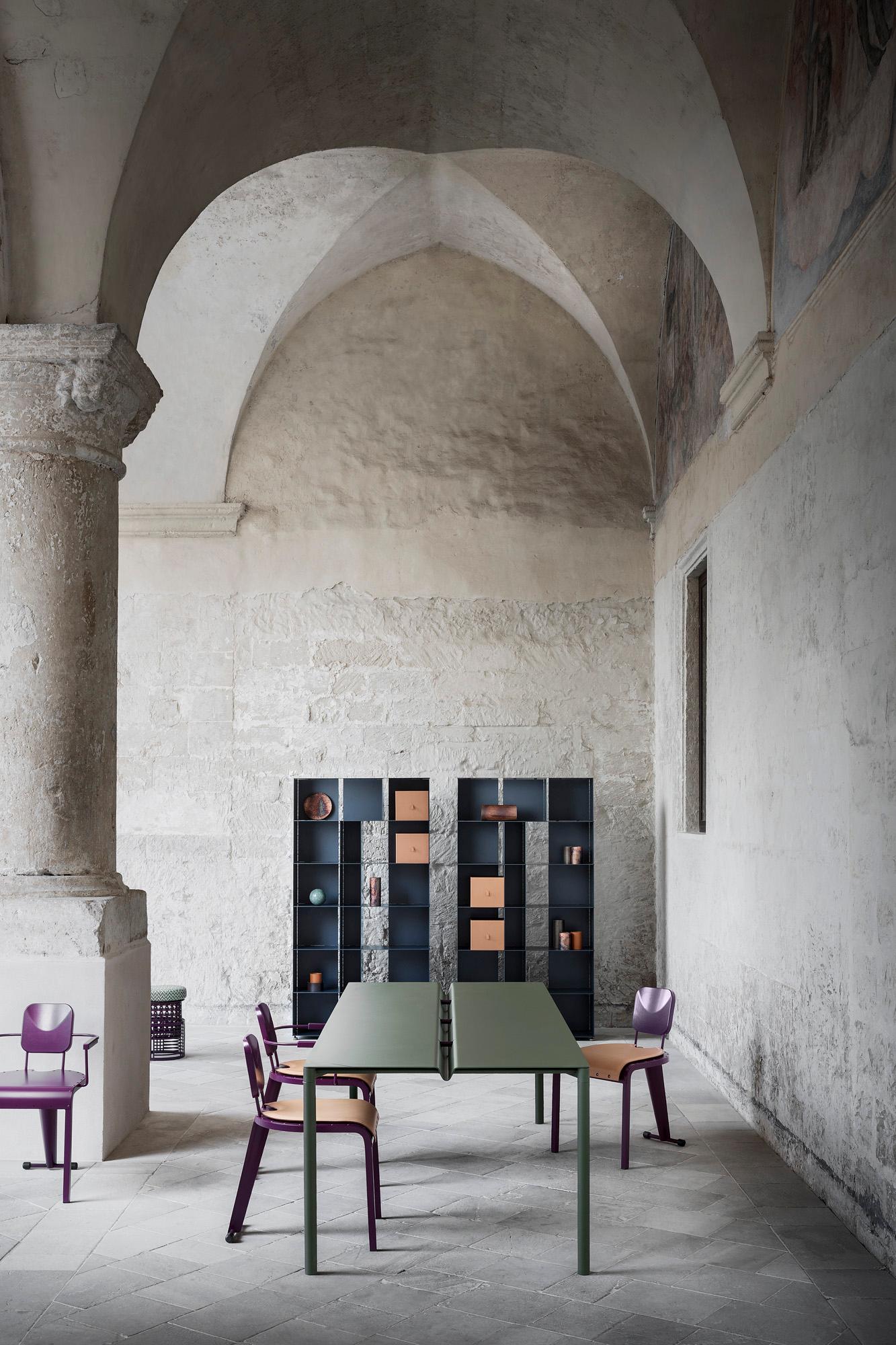 Italian 21st Century by Marc Sadler Chair Aluminum Rock Ergonomic Indoor-Outdoor For Sale