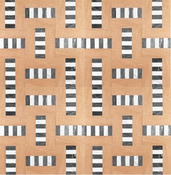 21e siècle par M.De Lucchi - Tapis et revêtement modulaires en marbre polichrome italien