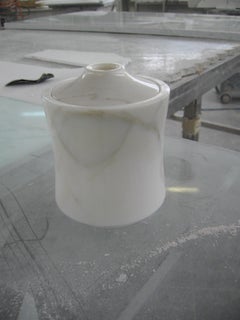 21st Century by M.de Lucchi & P.Nigro "PORTASALI C" Marble Salt Holder