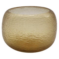 21st Century by Micheluzzi Glass Puffo Honey Vase Handmade Murano Glass
