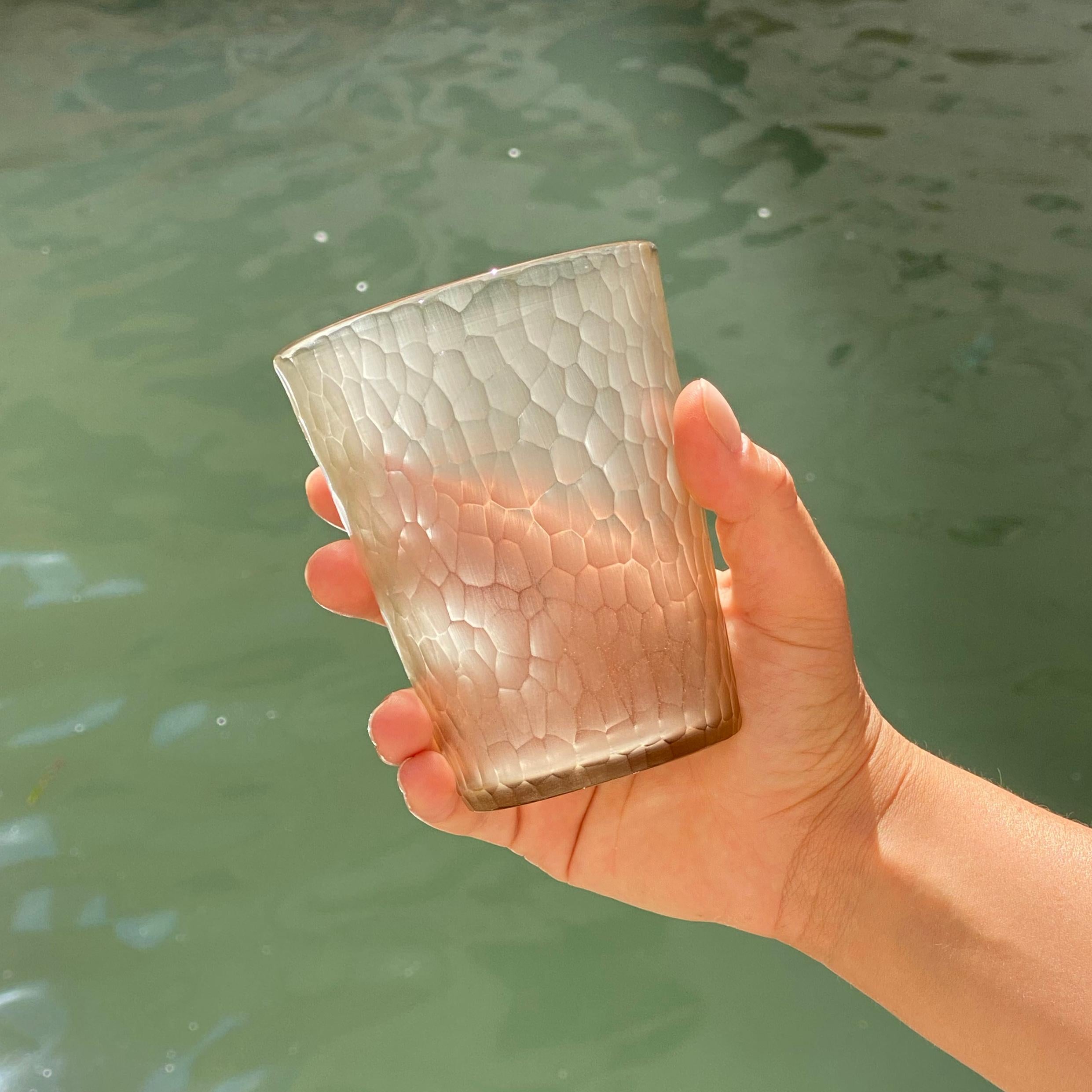 21st Century by Micheluzzi Glass, Six Glasses Handmade Murano Glass, Glassware For Sale 2