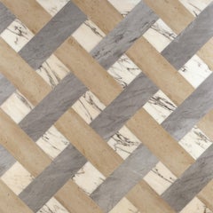 Pavimento e rivestimento in marmo modulare policromo italiano "07" di 21st Century by M. I.