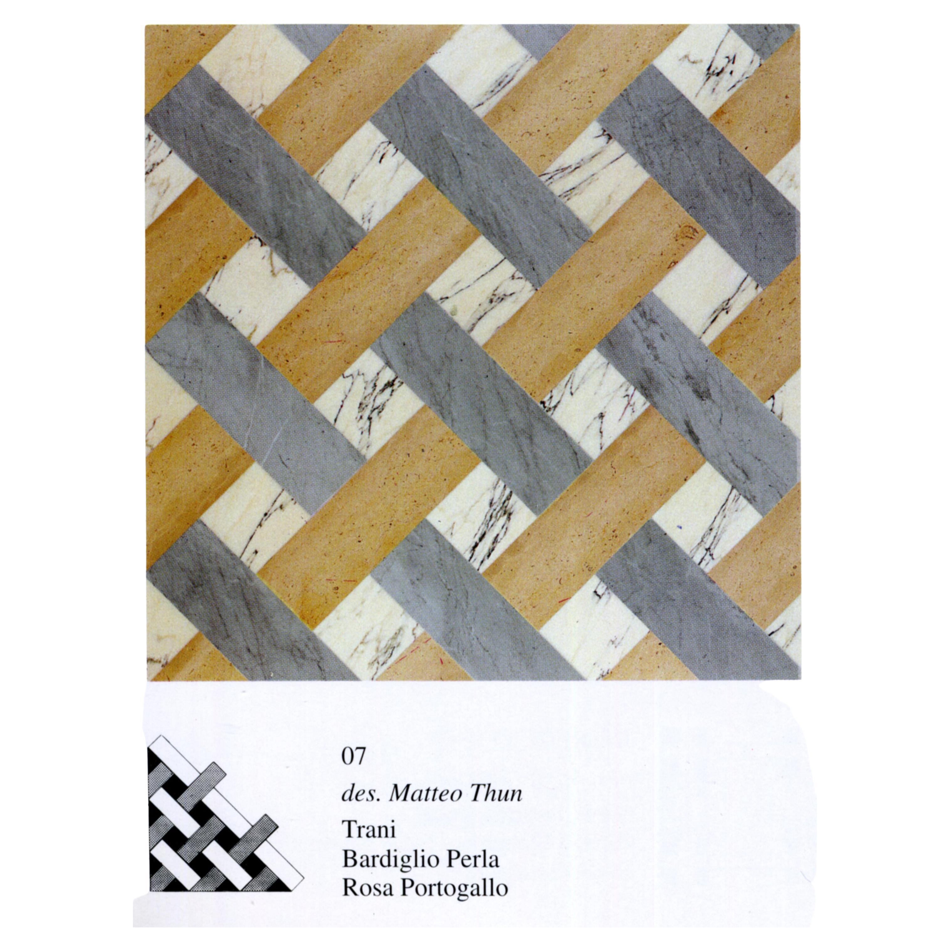 Siglo XXI by M.Thun "07" Pavimento y Revestimiento Modular de Mármol Italiano Policromado