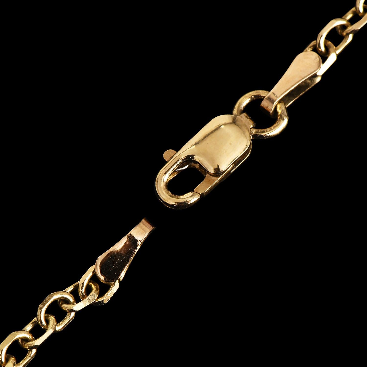 Opale cabochon du 21e siècle  Collier goutte d'or en vente 3