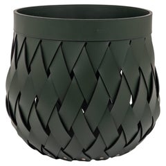 21st Century Canaria Medium Basket Handwoven in Italy