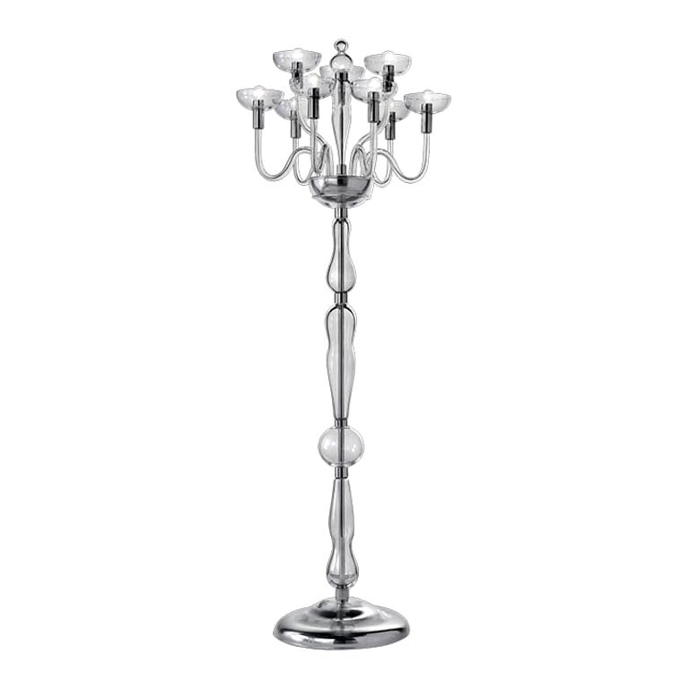 Lampadaire Carlo Scarpa 99.37 en cristal du 21e sicle par Carlo Scarpa