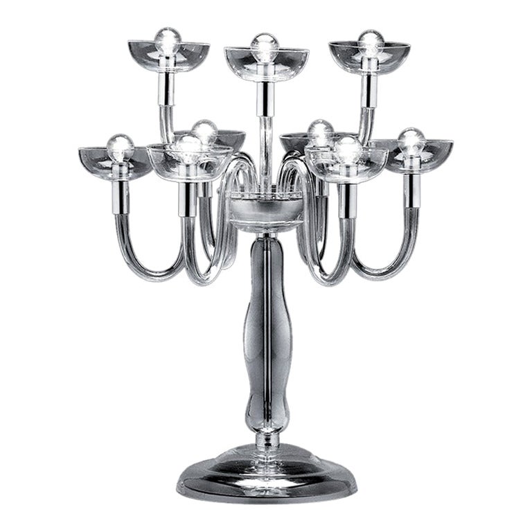 Carlo Scarpa 99,37 grande lampe de bureau du 21e siècle en verre soufflé de cristal