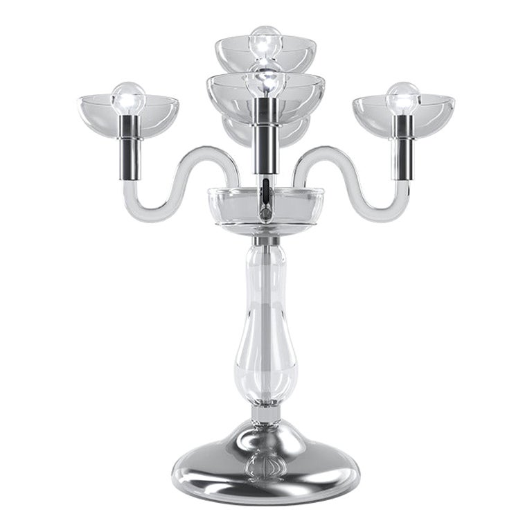Petite lampe de bureau Carlo Scarpa du 21e sicle en verre souffl cristal 99,37 en vente