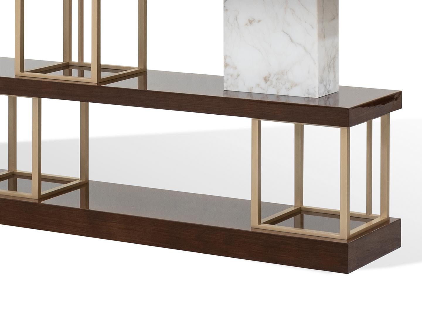 Siglo XXI Carpanese Home Italia Estantería Moderna, Aida 220 en Nuevo estado para la venta en Sanguinetto, IT