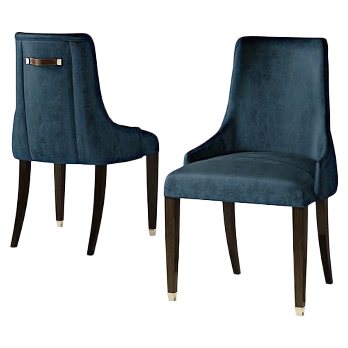 Siglo XXI Carpanese Home Italia Silla con Base de Madera Neoclásica, 6609