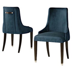 Siglo XXI Carpanese Home Italia Silla con Base de Madera Neoclásica, 6609