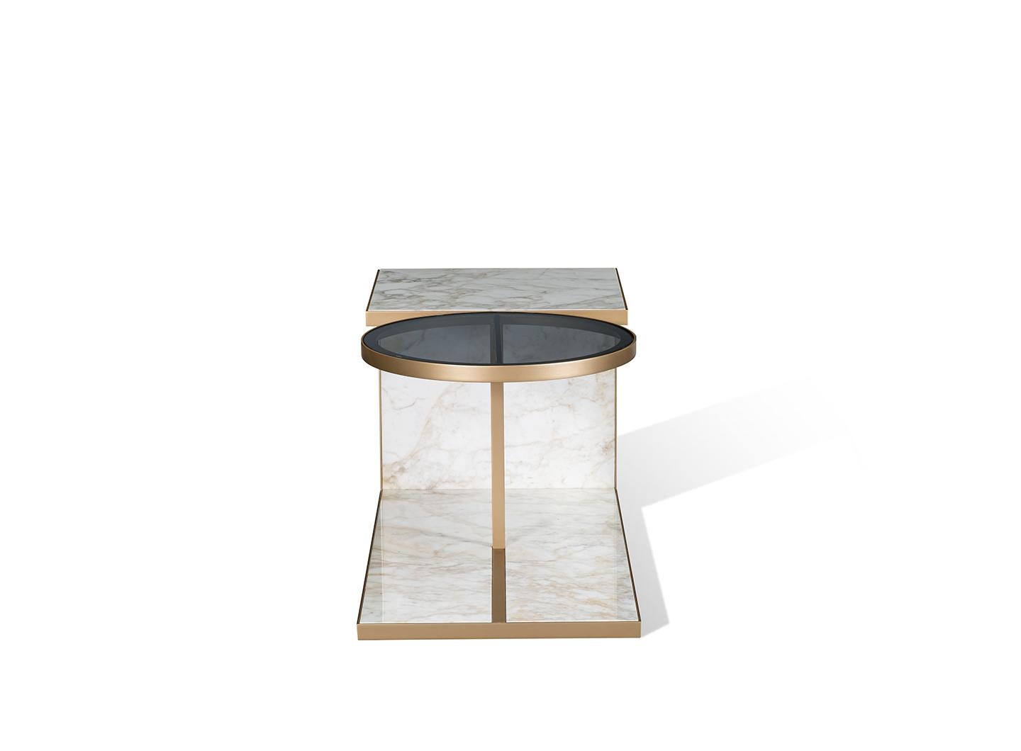 21st Century Carpanese Home Italia Coffee Table Modern, Alfred M In New Condition For Sale In Sanguinetto, IT