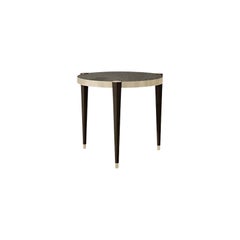 Tavolino 21st Century Carpanese Home Italia con dettagli in metallo, moderno, 7540