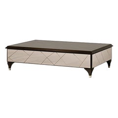 21° secolo Italia Carpanese Home Italia Tavolino con Specchio Neoclassico, 6632