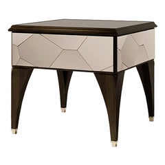 21° Secolo Carpanese Home Italia Tavolino con Specchio Neoclassico, 6638