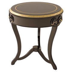 Tavolino da caffè del 21° secolo Italia Carpanese Home Italia con Wood Neoclassico, 6540