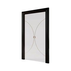 21st Century Carpanese Home Italia Door with Glass Modern, 7802