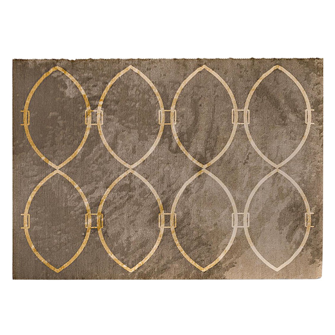 Tapis moderne touffeté à la main Tapis de la maison de Carpanese Italia du 21e siècle, 7460