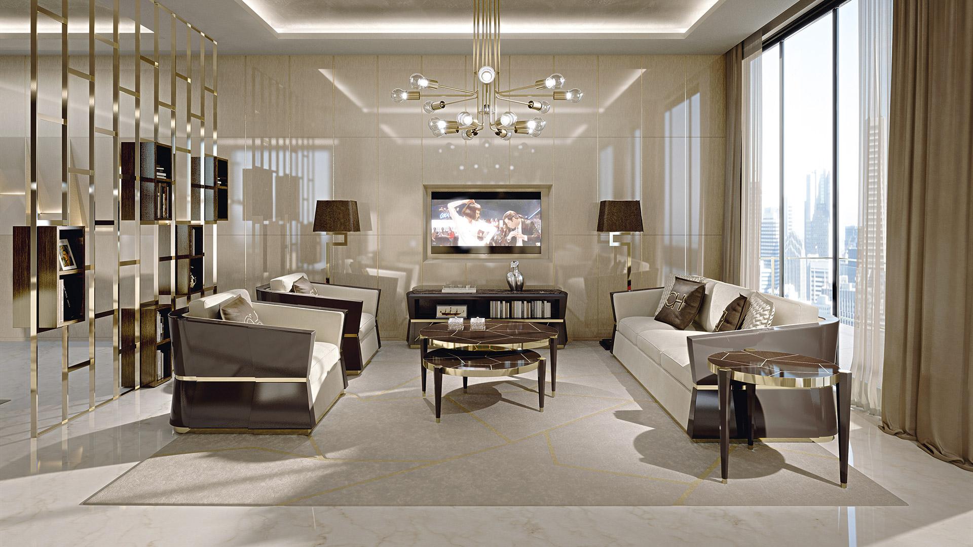Beautiful carpet realized for the most luxurious and contemporary environment with its design that resembles the TEMPTATION collection motif characterized by golden irregular shapes.
Other dimensions and colors also available.
The item can be