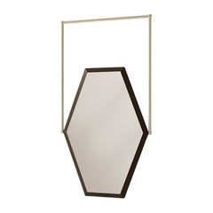Specchio 21st Century Carpanese Home Italia con metallo moderno, 7524