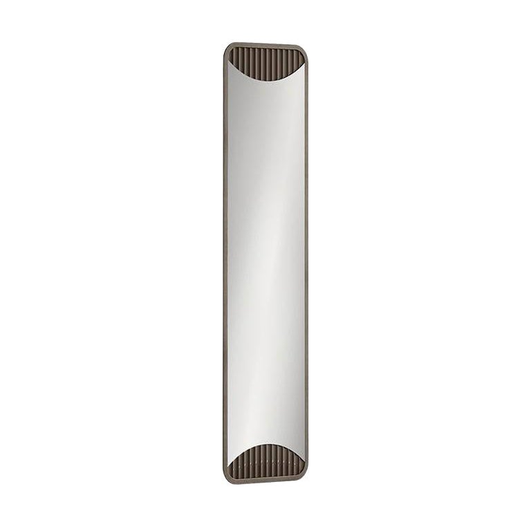 21e siècle Carpanese Home Italia Miroir avec cadre en bois Modernity, 7328