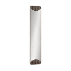 21st Century Carpanese Home Italia Mirror with Wooden Frame Modern, 7328