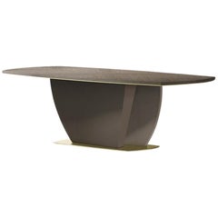 Siglo XXI Carpanese Home Italia Mesa con Base de Metal Moderna, 7315
